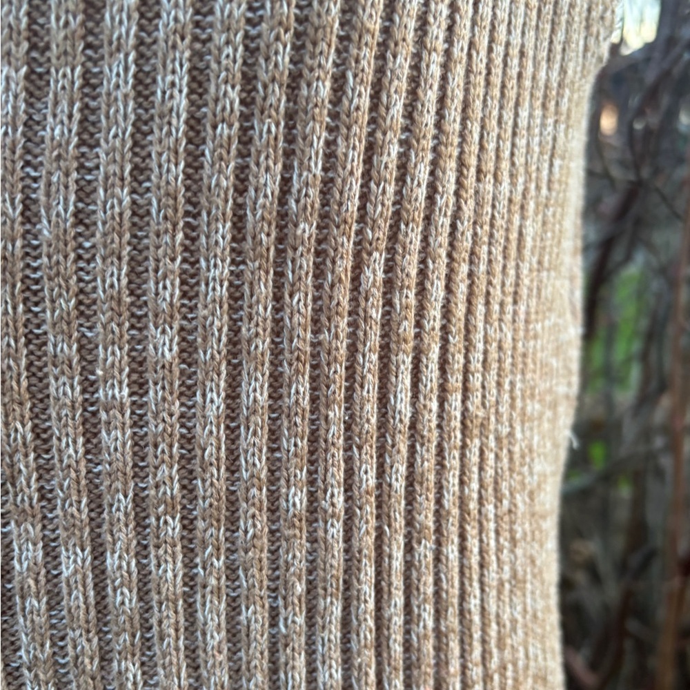 Vintage INMENLONE Long Ribbed Sweater Vest | Small–Medium - Picture 7 of 9